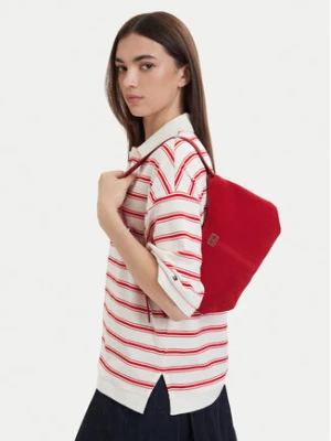 Tommy Jeans Torebka Tjw Slouchy Suede Shoulder Bag AW0AW18859 Czerwony