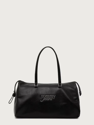 Tommy Jeans torebka tote damska z imitacji skóry czarny