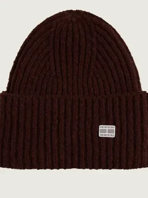 Tommy Jeans Wełniana czapka