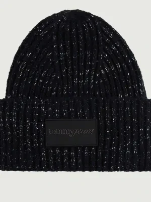 Tommy Jeans Wełniana czapka