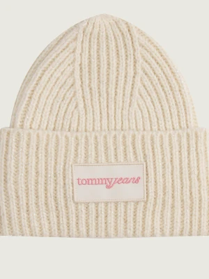 Tommy Jeans Wełniana czapka