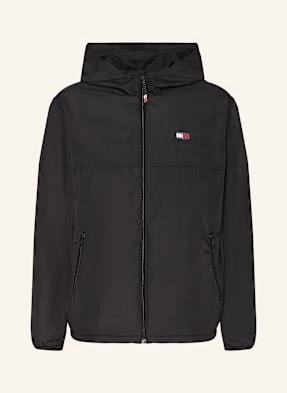 Tommy Jeans Wiatrówka schwarz