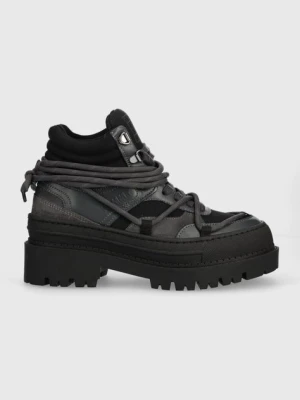 Tommy Jeans workery TJW HYBRID BOOT kolor czarny EN0EN02338