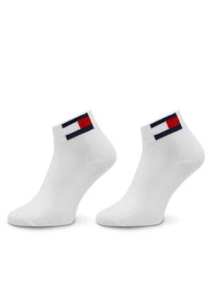 Tommy Jeans Zestaw 2 par niskich skarpet unisex 701228223 Biały