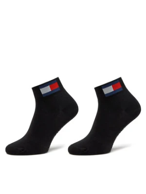 Tommy Jeans Zestaw 2 par wysokich skarpet unisex 701228223 Czarny