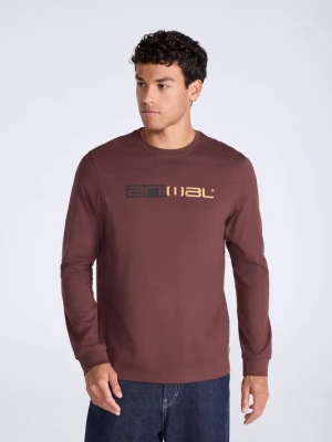 Tommy męska koszulka organiczna - Brown Animal