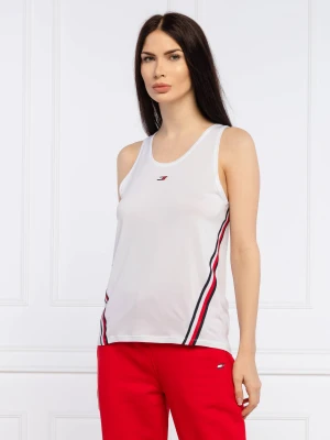 Tommy Sport Top | Regular Fit biały