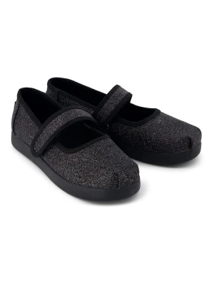 TOMS Baleriny w kolorze czarnym z paskiem rozmiar: 36, 5