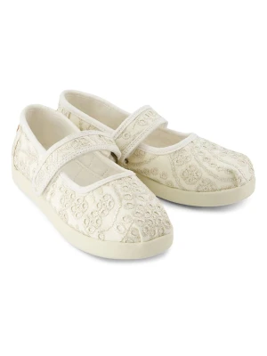 TOMS Baleriny w kolorze kremowym z paskiem rozmiar: 37, 5