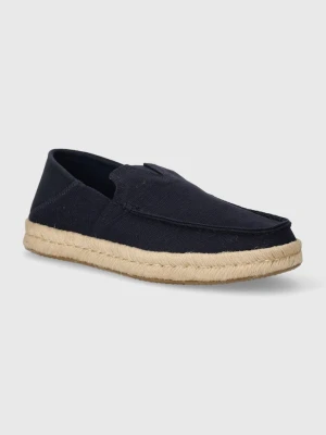 Toms espadryle Alonso Loafer Rope granatowy