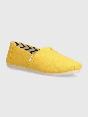 Toms espadryle Alpargata kolor żółty 10020651