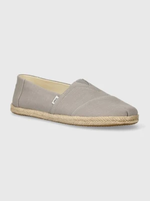 Zdjęcie produktu Toms espadryle Alpargata Rope kolor szary 10019895