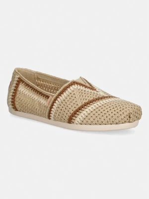 Toms espadryle damskie ALPARGATA CLASSIC beżowy