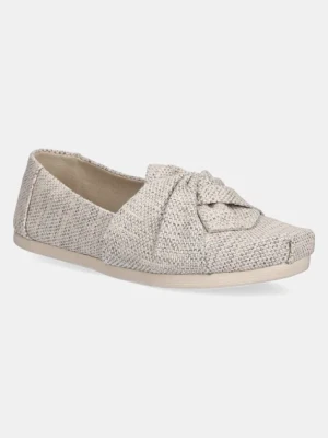 Toms espadryle FOG BEACHSIDE kolor beżowy 10021936