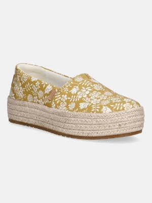 Toms espadryle na platformie damskie VALENCIA