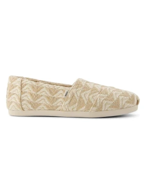 TOMS Espadryle w kolorze beżowym rozmiar: 36,5