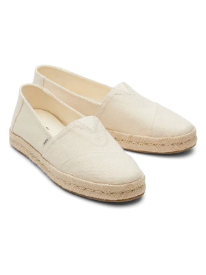 TOMS Espadryle w kolorze beżowym rozmiar: 41