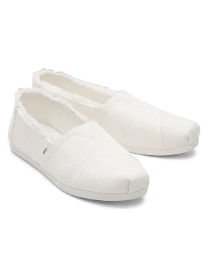 TOMS Espadryle w kolorze białym rozmiar: 42, 5