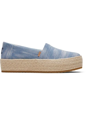 TOMS Espadryle w kolorze błękitnym rozmiar: 36
