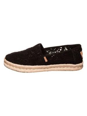 TOMS Espadryle w kolorze czarnym rozmiar: 37, 5