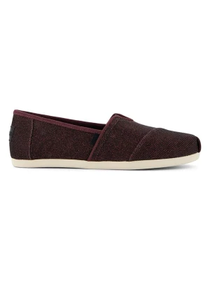 TOMS Espadryle w kolorze fioletowym rozmiar: 43,5