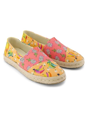 TOMS Espadryle w kolorze pomarańczowo-różowym rozmiar: 38, 5
