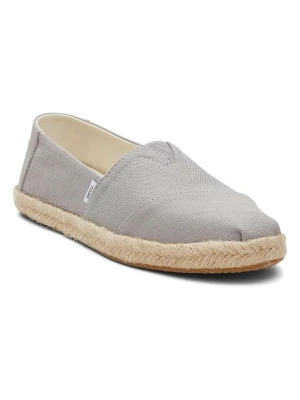 TOMS Espadryle w kolorze szarym rozmiar: 42
