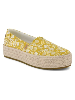 TOMS Espadryle w kolorze żółtym rozmiar: 38, 5