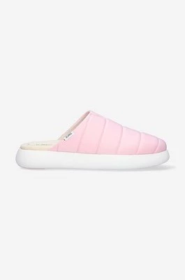 Toms klapki Matte Mallow Mule Sneaker damskie kolor różowy