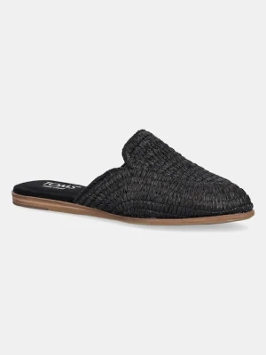 Toms klapki RAFFIA czarny