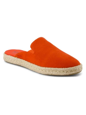 TOMS Skórzane klapki w kolorze czerwonym rozmiar: 38, 5