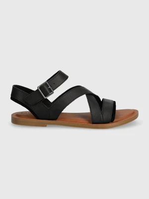 TOMS Skórzane sandały w kolorze czarnym rozmiar: 38, 5