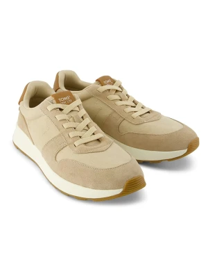 TOMS Skórzane sneakersy w kolorze beżowym rozmiar: 40