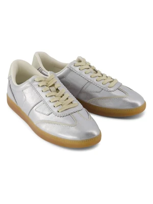 TOMS Skórzane sneakersy w kolorze srebrnym rozmiar: 38