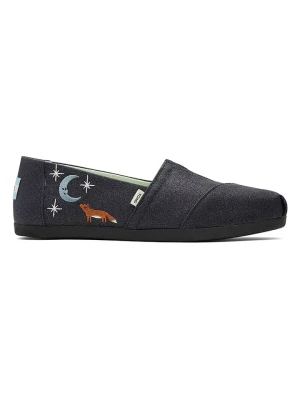 TOMS Slippersy "Alpargata" w kolorze granatowym rozmiar: 36