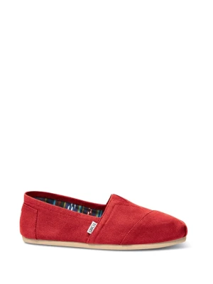 TOMS Slippersy "Classic" w kolorze czerwonym rozmiar: 38,5