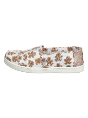 TOMS Slippersy w kolorze biało-jasnobrązowym rozmiar: 35, 5