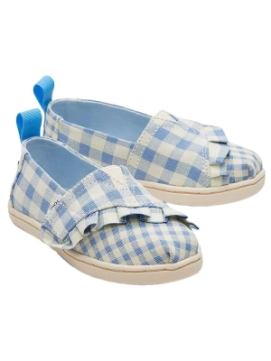 TOMS Slippersy w kolorze błękitno-kremowym rozmiar: 26