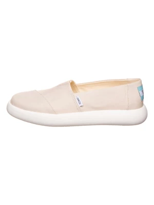 TOMS Slippersy w kolorze kremowym rozmiar: 35,5