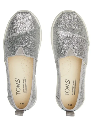 TOMS Slippersy w kolorze srebrnym rozmiar: 32, 5