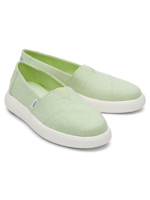 TOMS Slippersy w kolorze zielonym rozmiar: 38
