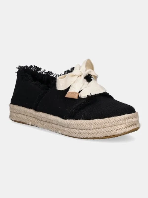 Toms tenisówki BEACHSIDE WOVEN/FRAY czarny