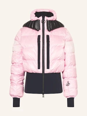 Toni Sailer Puchowa Kurtka Narciarska Bernadette rosa