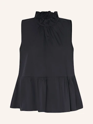 Tonno & Panna Bluzka Bez Rękawów schwarz