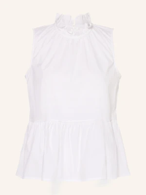 Tonno & Panna Bluzka Bez Rękawów weiss