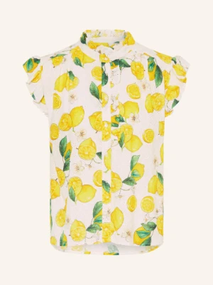 Tonno & Panna Bluzka Z Koronki Ażurowej gelb