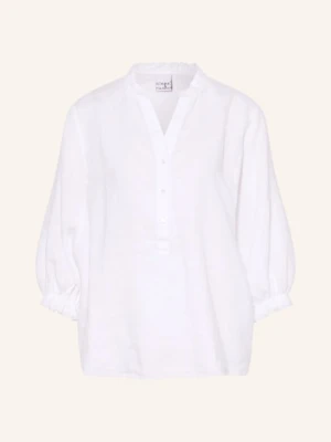 Tonno & Panna Bluzka Z Rękawem 3/4 Z Lnu weiss