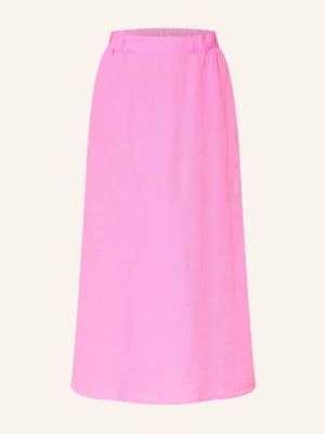 Tonno & Panna Spódnica Z Lnu pink