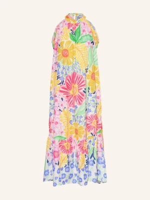 Tonno & Panna Sukienka Z Falbanami pink