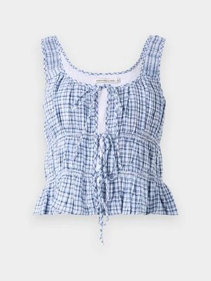 Top Abercrombie & Fitch granatowy
